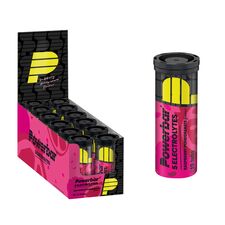 5 Electrolytes 10caps Powerbar (lot de 12) | Framboise Grenade