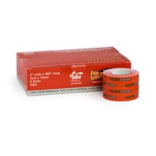 Tape Sur Lacets  5Cm X 15 Ml Waterproof (Boîte De 6), Colour: Orange