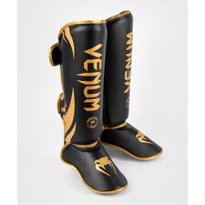Venum Challenger Standup Shin Guards, Size: L, Colour: Schwarz