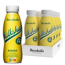 Milkshake 300ml Barebells (set of 8) | Banana