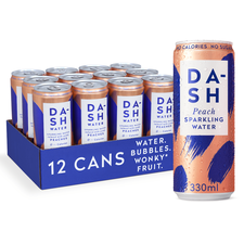 Flavored sparkling water 330ml Dash (set of 12) | Fishing