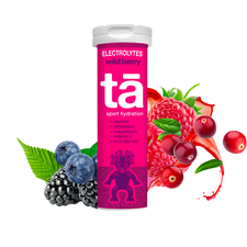 12tabs electrolyte tablets Ta Energy (set of 8) | Red fruits