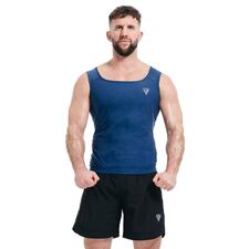 RDX Men's Sweat Jacket For Weight Loss, Size: 2XL, Colour: Blue