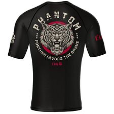Rashguard EVO Tiger Unit, Bekleidungsgrösse: S, Farbe: Schwarz
