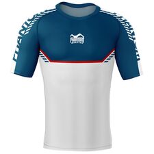 Rashguard EVO Apex, Taille: L, Couleur: Bleu