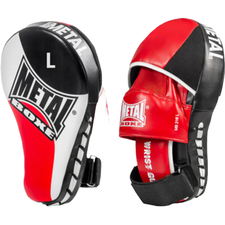 Curved Focus Pads CLUB LINE, Colour: Rot, Size: L