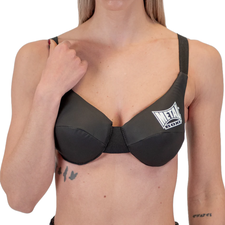 Protective Sports Bra, Size: S, Colour: Schwarz