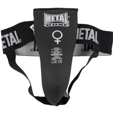 Women’s Protective Groin Guard, Size: L, Colour: Schwarz