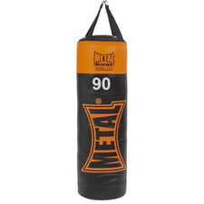 Heavy Punching Bag INDIANA 90 cm, Colour: Schwarz, Additional Weight: 24 kg, Length: 0.9m
