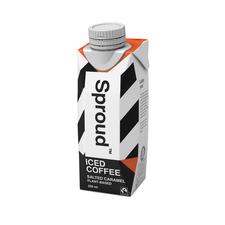 Eiskaffee salzig pflanzlich 250ml Sproud (Lot von 15)