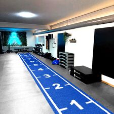 Graduated artificial turf "Sled Track GladiatorFit | Blue 1000x200 CM