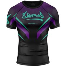 8 WEAPONS Rashguard, S/S, Shift, cyber, S, Size: S, Colour: Schwarz