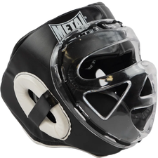 Full-Face Helmet with Polycarbonate Visor, Size: S, Colour: Schwarz, Size: S
