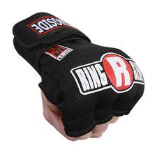 Ringside Gel Shock Quick Wraps, Size: L/XL, Colour: Schwarz