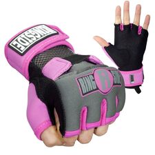 Pro Undergloves with Gel Padding, Size: M, Colour: Rosa