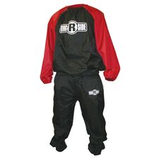 Sweating Suit for Weight Loss, Size: L, Colour: Schwarz