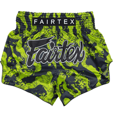 Muay Thai Shorts Fairtex Raptor, Size: L, Colour: Yellow