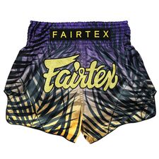 Muay Thai Shorts Fairtex Dawn, Size: M, Colour: Blue