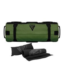 Fitness sand bag (57 to 91 kg), Colour: Khaki, Additional Weight: 91