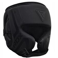 Head Guard T15 Matte Black-M, Size: M, Colour: Schwarz
