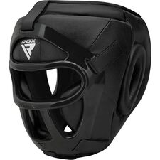 Head Guard Grill T1 Full Black-L, Colour: Schwarz, Size: L