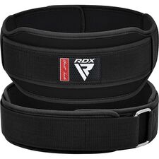 Weightlifting Belt RX5, Size: L, Colour: Schwarz