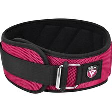 Ceinture de musculation RX4, Taille: L, Couleur: Rose
