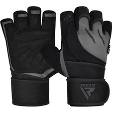 Gym Glove Micro Gray/Black Plus-M, Size: M, Colour: Grey