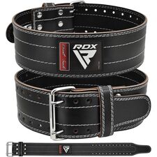 Weight Lifting Power Belt Rd1 White-L, Size: L, Colour: Weiss