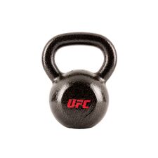 UFC Hammertone Kettlebell, 4kgs/ 9lbs, Colour: Schwarz, Additional Weight: 4 kg