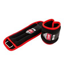 UFC Weighted ankle bracelets 2 x 0,5 Kg, Colour: Schwarz, Additional Weight: 1 kg