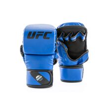 UFC Contender MMA Sparing Gloves-8oz, Colour: Blue, Size: S-M