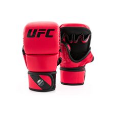 UFC Contender MMA Sparing Gloves-8oz, Colour: Rot, Size: S-M
