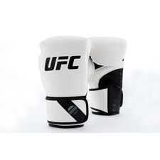 UFC PRO Boxing Training Gloves, Colour: Weiss, OZ: 14oz