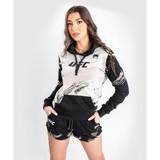 UFC Authentic Fight Week 2.0 Hoodie - For Women, Size: S, Colour: Weiss