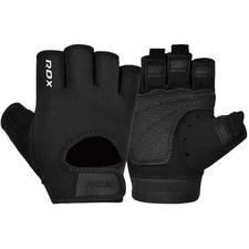 Gym Weight Lifting Gloves T1, Size: L, Colour: Schwarz