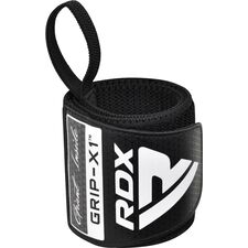 RDX Wrist Support Wraps for Weight Lifting, Size: One Size, Colour: Schwarz