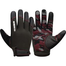 Touchscreen-freundliche Vollfinger-Fitness-Handschuhe, Bekleidungsgrösse: L, Farbe: Rot