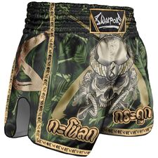 Muay Thai Shorts - Bone Island, Bekleidungsgrösse: M, Farbe: Khaki