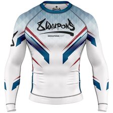 T-shirt de compression à manches longues - Shift, Taille: S, Couleur: Blanc