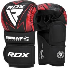 Gants de MMA  Shooter IMMAF, Taille: L, Couleur: Rouge