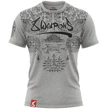 T-Shirt - Yantra, Size: 2XL, Colour: Grey