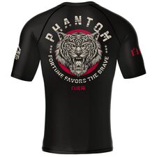 Rashguard EVO Tiger Unit, Bekleidungsgrösse: L, Farbe: Schwarz