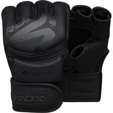 Grappling Glove F15 Matte Black-M, Size: M, Colour: Schwarz