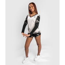 UFC Authentic Fight Week 2.0 T-Shirt - For Women - Long Sleeves, Size: L, Colour: Weiss