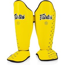 Schienbeinschützer Fairtex SP5 Compétition, Bekleidungsgrösse: S, Farbe: Gelb