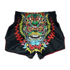 Muay Thai Shorts Fairtex Kabuki, Size: S, Colour: Schwarz