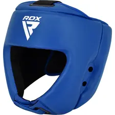 RDX Amateur Boxing Head Guard for Competition, Size: L, Colour: Blue