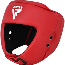 RDX Amateur Boxing Head Guard for Competition, Size: M, Colour: Rot