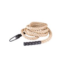 6M climbing rope with ceiling attachment and GladiatorFit karabiner